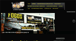 Desktop Screenshot of magicpirotecnia.com.br